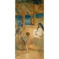 thumbnail image 3 of Albert Edelfelt 9x14 Black Modern Framed Museum Art Print Titled - Shepherds Worship the Child Jesus (1891 - 1892), 3 of 5