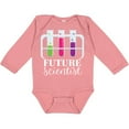 thumbnail image 3 of Inktastic Future Scientist Chemistry Girls Long Sleeve Baby Bodysuit, 3 of 5