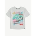 thumbnail image 4 of Justice Girl's NASCAR X Justice Collab Oversized Tee, Sizes XS - XLP, 4 of 7