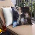 thumbnail image 1 of Ahgly Company Coussin d'Extérieur Textures Abstraites, 18 Pouces par 18 Pouces, 1 of 6