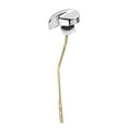 thumbnail image 1 of FRCOLOR Angle Fitting Side Mount Toilet Lever Handle Compatible for TOTO Toilet Tank (Silver+Golden), 1 of 5