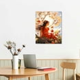 thumbnail image 2 of A Beautiful Day Begins with a Beautiful Mindset Wall Art Canvas,Colorful Tree Inspirational Mental Health Canvas Poster Print for Teen Girls Bedroom Living room Dorm Wall Decor, 2 of 4
