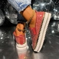 thumbnail image 4 of Xfvqtps Womens Ankle Boots Bow Detail Short Boots Casual Comfortable Low Heel Shoes Slip on Design Winter Wear Red, 4 of 9