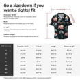 thumbnail image 7 of KLL Baby Sloths Sleeping Print Men's Shirt Short Sleeve Button Down Summer Cuba Beach Shirts- Small, 7 of 7