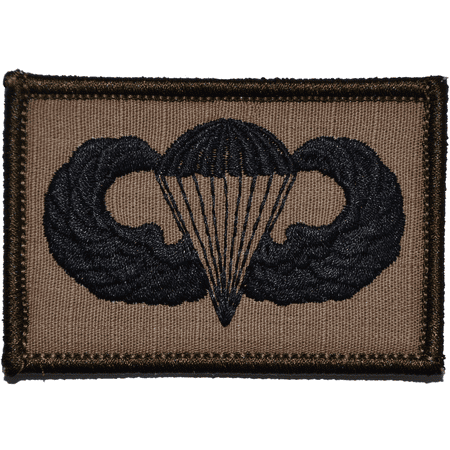 Fighter Wing Patch - Parachute Jump Wings - 2x3 Patch
