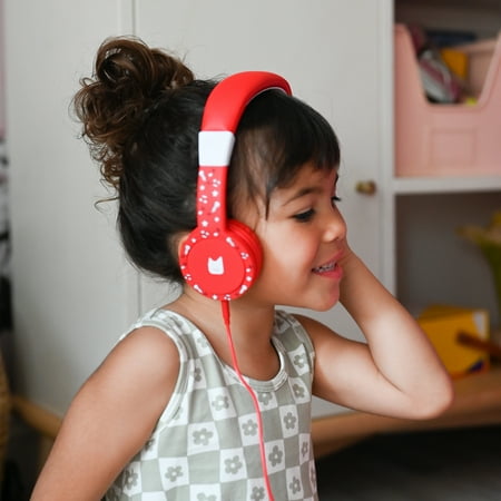 Tonies - Wired On-Ear Headphones - Red
