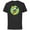 Black, variant on Disney Mickey Mouse Unicycle Mardi Gras Carnival Holiday - Short Sleeve Cotton T-Shirt for Adults - Customized-Black