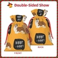 thumbnail image 2 of Sikiie Corgi Christmas Gift Bags, Birthday gift bags Xmas Presents Bags Holiday Gift Bags for Christmas Gifts, Weddings and Birthday-Medium, 2 of 9
