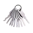 thumbnail image 1 of 10Pcs Universal Car Auto Lock Out Emergency Kit Door Open Tool Keys, 1 of 5