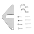thumbnail image 3 of Hose Bib Spigot Mounting Plate Aluminum Triangle Faucet Mounting Plate for Indoor Outdoor New Old Faucets, 3 of 5