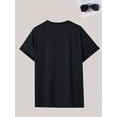 thumbnail image 3 of Hooded Skull T-shirt Men's Tee Black top, 3 of 8