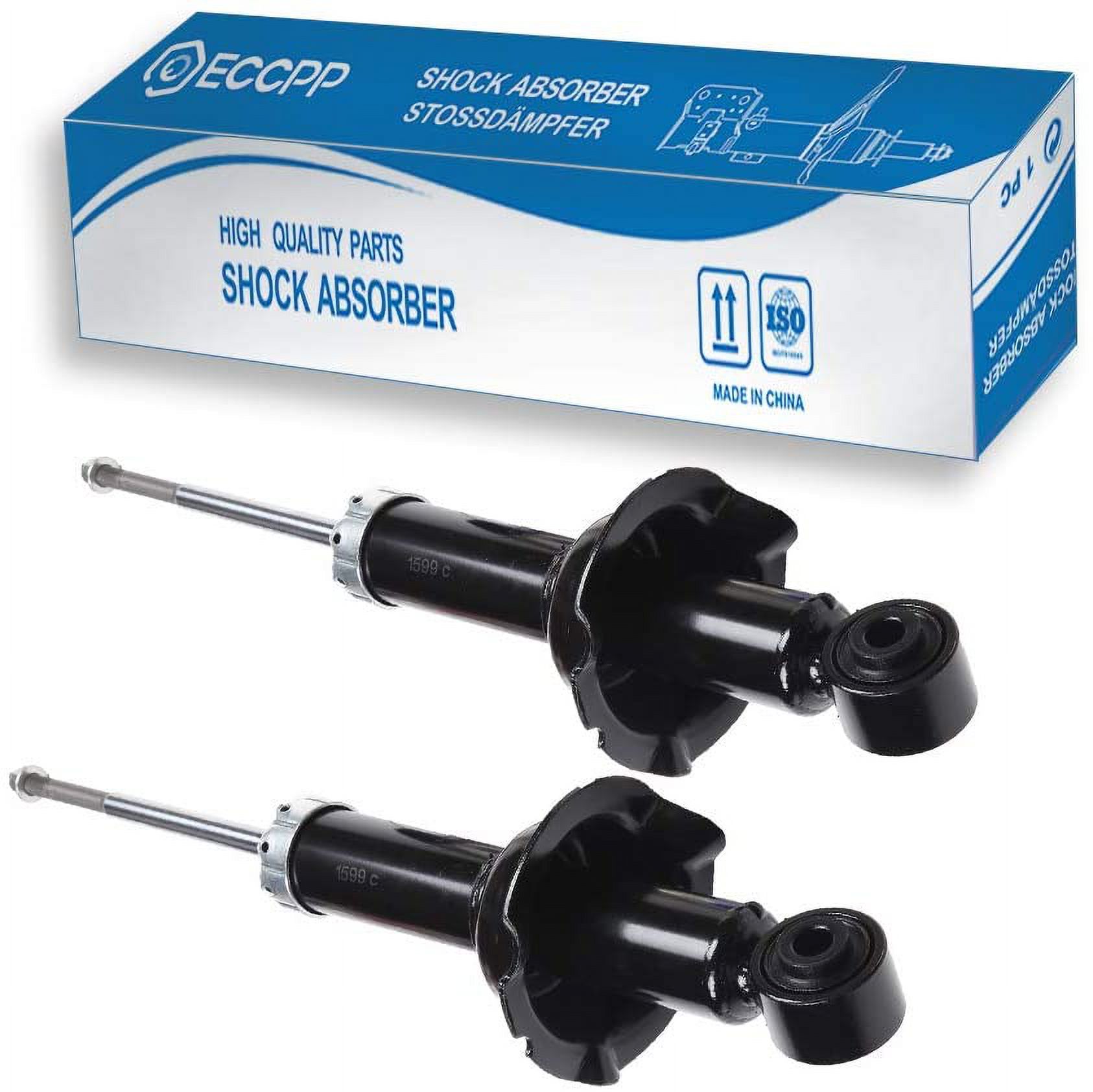 Rear Shocks Absorbers,ECCPP Gas Shocks for Honda fits 2007-2011 for Honda CR-V Pair Shocks with 341492