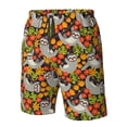 thumbnail image 4 of Fotbe Sloth on the Branch Trajes de Baño Estampados para Hombre, Shorts de Verano de Secado Rápido, Ropa de Playa, Bañadores-Medium, 4 of 6