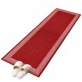 thumbnail image 2 of 2'x6' Rug Runners for Hallways Kitchen, Red Retro Greek Key Non Slip Entryway Beside Floor Carpet Runner, Geometric Greece Ancient Rustic Washable Laundry Room Bedroom Throw Rugs Mat for Family Pet, 2 of 8