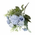 thumbnail image 2 of Clearance Artificial flowers under $5,Home Decor Artificial Flowers ArtificialSilk Bouquet Faux Flowers Arrangement For Wedding Table Centerpieces， Fern Leaves For Party Wedding Home Decor, 2 of 9