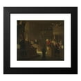 thumbnail image 2 of Adolph Tidemand 22x20 Black Modern Framed Museum Art Print Titled - Service in a Norwegian Country Church (1845), 2 of 5