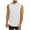 White, variant on Mens Muscle Sleeveless Workout Hoodie Shirts Summer Casual Athletic Fitness Hooded Gym Tank Tops for Man