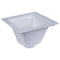 Xayoca 42721 Floor-Mounted Utility Sink, White, Small