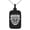 Black, variant on Stainless Steel Aztec Warrior Mask Rune Engraved Small Rectangle Dog Tag Charm Pendant Necklace