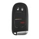 thumbnail image 1 of GQ4-54T 433MHz 4A Chip Reemplazo de entrada sin llave Mando a distancia de coche Fob para Jeep Cherokee 2014-2019 3 botones con llave de puerta 68105087AG, 1 of 7