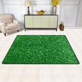 thumbnail image 2 of SKYSONIC Viridis Glittering Themed Non-Slip Area Rug, Floor Carpet Comfort Floor Mats Decor for Indoor Front Porch Living Room Bedroom Kitchen, 36"x24", 2 of 5
