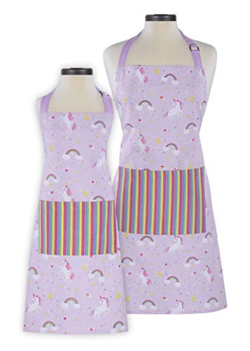 Handstand Kitchen Mother and Daughter Cupcake Delight 100% Cotton Apron Gift Set 