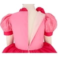 thumbnail image 4 of Princess Peach Costume pour Filles Rose Cosplay Halloween Robe de Fête, 4 of 6