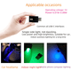 thumbnail image 5 of Luz de ambiente USB-C de alto brillo multifuncional RGB de bajo consumo con apertura automática fotosensible mejorada Luz de noche, 5 of 5