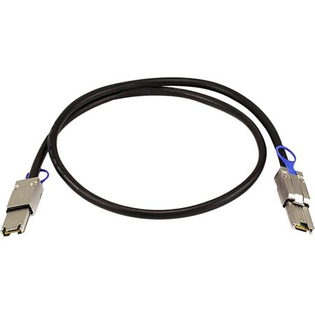 UPC: 0844660081845 | Monoprice Data Cable – 1 Meter – Black | 28AWG External Mini SAS 26-pin (SFF-8088) Male to Mini SAS 26-pin (SFF-8088) Male Cable