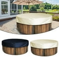 thumbnail image 4 of Round Bathtub Cover Top Protector Spa Dustproof Waterproof Fabric for Hot Tub, 4 of 6