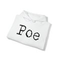 thumbnail image 4 of Edgar Allan Poe Book Lover Poetry Feminist Hoodie, Gifts, Hooded Sweatshirt, 4 of 4