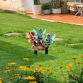 thumbnail image 3 of Modern Acrylic Garden Stake, Fashional Pretty Decorative Outdoor Stake with Enchanting Fairies and Hummingbirds, Durable Weather-Resistant Yard Decor for Patio Lawn Flower Bed Arrangements, 3 of 6
