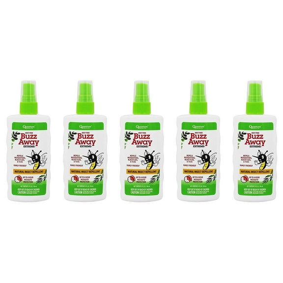 Buzz Away Extreme Natural Insect Repellent - 4 Oz Pack of 5