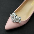 thumbnail image 3 of KAKOWELY 1Par Rhinestone Shoe Decoration Con Y Color Plateado Para De Duradera, 3 of 6