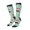 3 Black, variant on Women Crew Soft Moisture-wicking Socks Fox Pattern Design Cotton Socks, One Size fit All