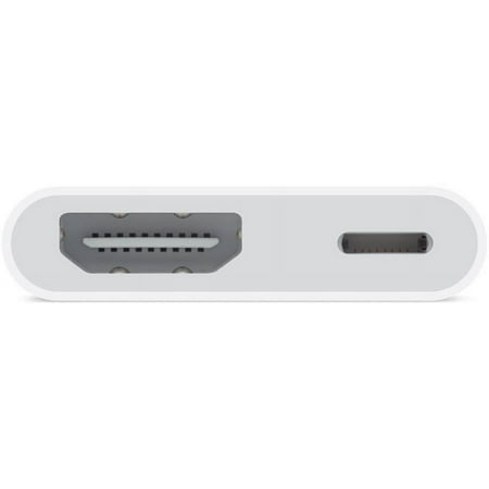 Apple - Lightning Digital A/V Adapter - White