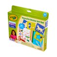 thumbnail image 3 of Crayola Stencil and Sticker Art Set (30 Stencils), Toddler Art Activity Set, Preschool Supplies, Learning Toys for Toddlers, Ages 3+, 3 of 7