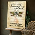 thumbnail image 2 of May You Touch Dragonflies and Stars Canvas Wall Art – Inspirational Quote Print for Girls – Whimsical Nursery or Bedroom Decor – Stretched Ready to Hang – Gift for Daughter, Granddaughter, 2 of 4