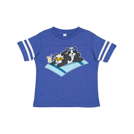 

Inktastic Cute Baby Pandas Sunbathing Gift Toddler Boy or Toddler Girl T-Shirt