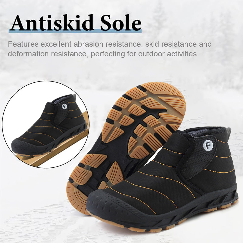 Ecetana Men's Waterproof Winter Snow Boots photo 6