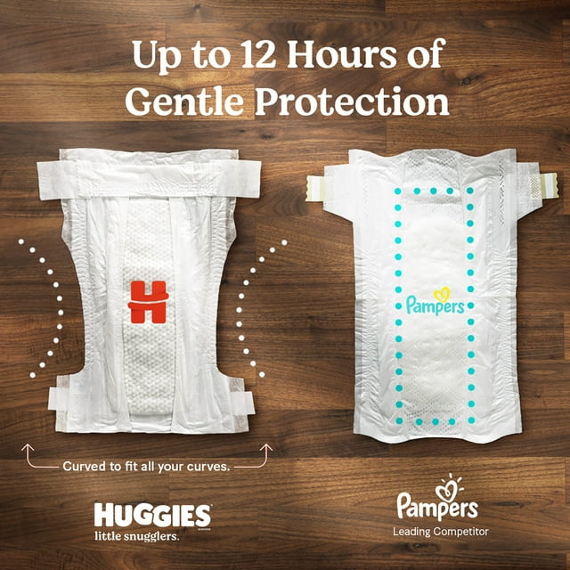 Huggies Little Snugglers Baby Diapers, Size Newborn, 31 Ct (Select for More Options)