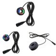 thumbnail image 4 of jesticaly RGB pond LED feature light light fountain waterfall LED light rack Multicolor 12LED, 4 of 6