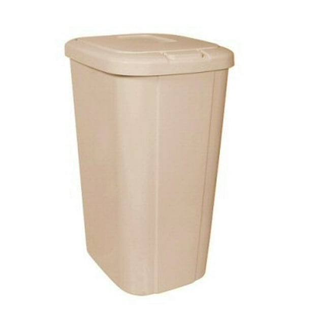 Hefty TouchLid 13.3Gallon Trash Can, Multiple Colors