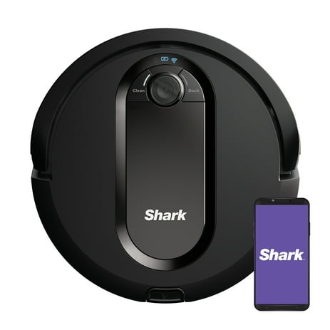 Shark IQ Robot® Vacuum, Self Cleaning Brushroll, Advanced Navigation, Home Mapping, Powerful Suction, Perfect for Pet Hair, Wi-Fi (RV1000)