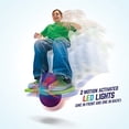 thumbnail image 1 of Geospace Original LED AIR POGO Jumper Deluxe con luces activadas por movimiento (morado/ve Geospace Geospace, 1 of 2