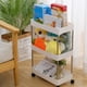 thumbnail image 4 of 1 UNID COCINA DE COCINA RODAMIENTO RODAMIENTO RACK RACK Organizador multiuso Estante, 4 of 6