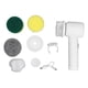 thumbnail image 2 of Handheld Cordless Cleaning Brush 5 Replaceable Heads Multifunctional Electric Scrubber for Kitchen Bathroom, 2 of 5