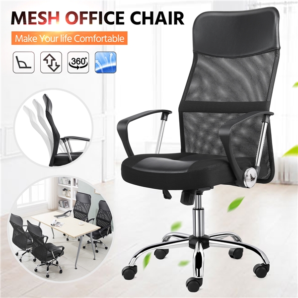 Topeakmart High Back Office Chair Height Adjustable Ergonomic Mesh