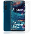 thumbnail image 1 of SCL Screen Protector Compatible with Moto G8 Power,9H Tempered Glass[3 Pack],2.5D Rounded, 1 of 5