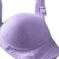 thumbnail image 6 of Hurxie Pack Bras for Women t Shirt Push Up Bra for Women Comfortable Everyday Bras Purple ,36, 6 of 6
